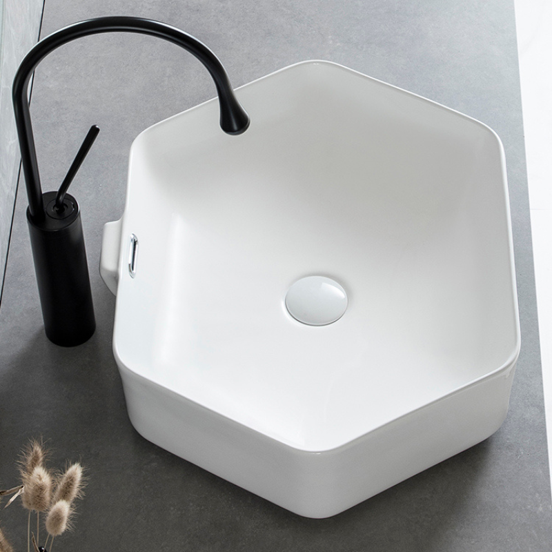 Basin Ceramic Art DR-6016 White