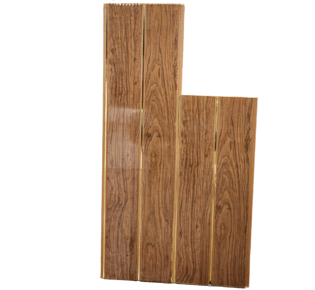 Ceiling Panel Brown With 1 Groove - Gold