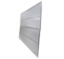 Ceiling Panel White With 1 Groove - Silver