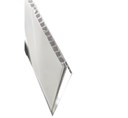 Ceiling Panel White With 1 Groove - Silver