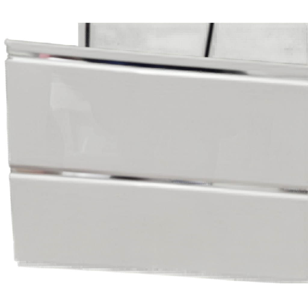 Ceiling Panel White With 1 Groove - Silver