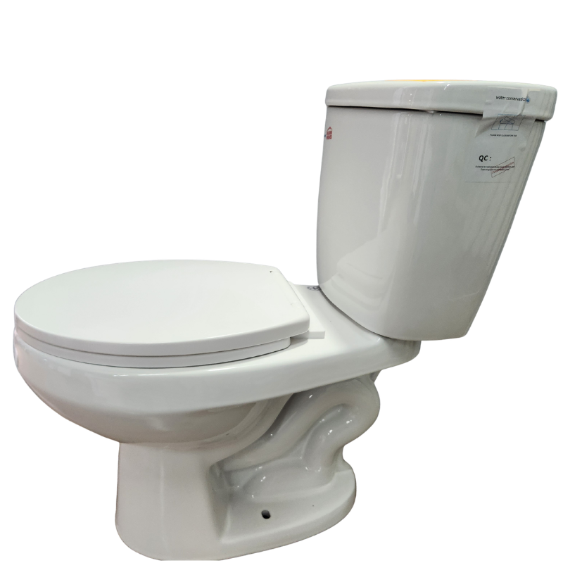 Toilet Two Piece White DR-252 Siphonic