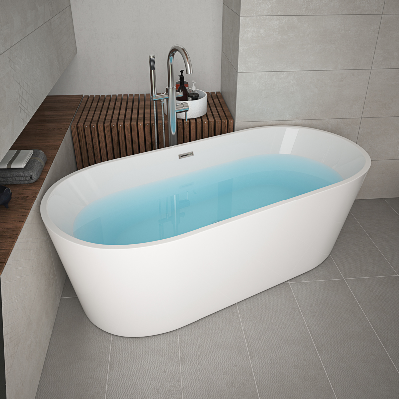 Freestanding Bathtub HSG-1201 White 1500