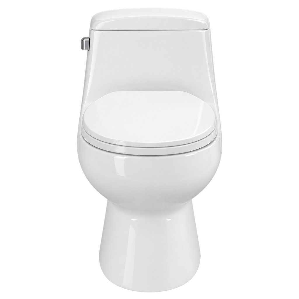 Toilet One Piece White DR-1081 Siphonic