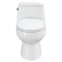 Toilet One Piece White DR-1081 Siphonic