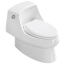 Toilet One Piece White DR-1081 Siphonic