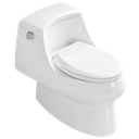 Toilet One Piece White DR-1081 Siphonic