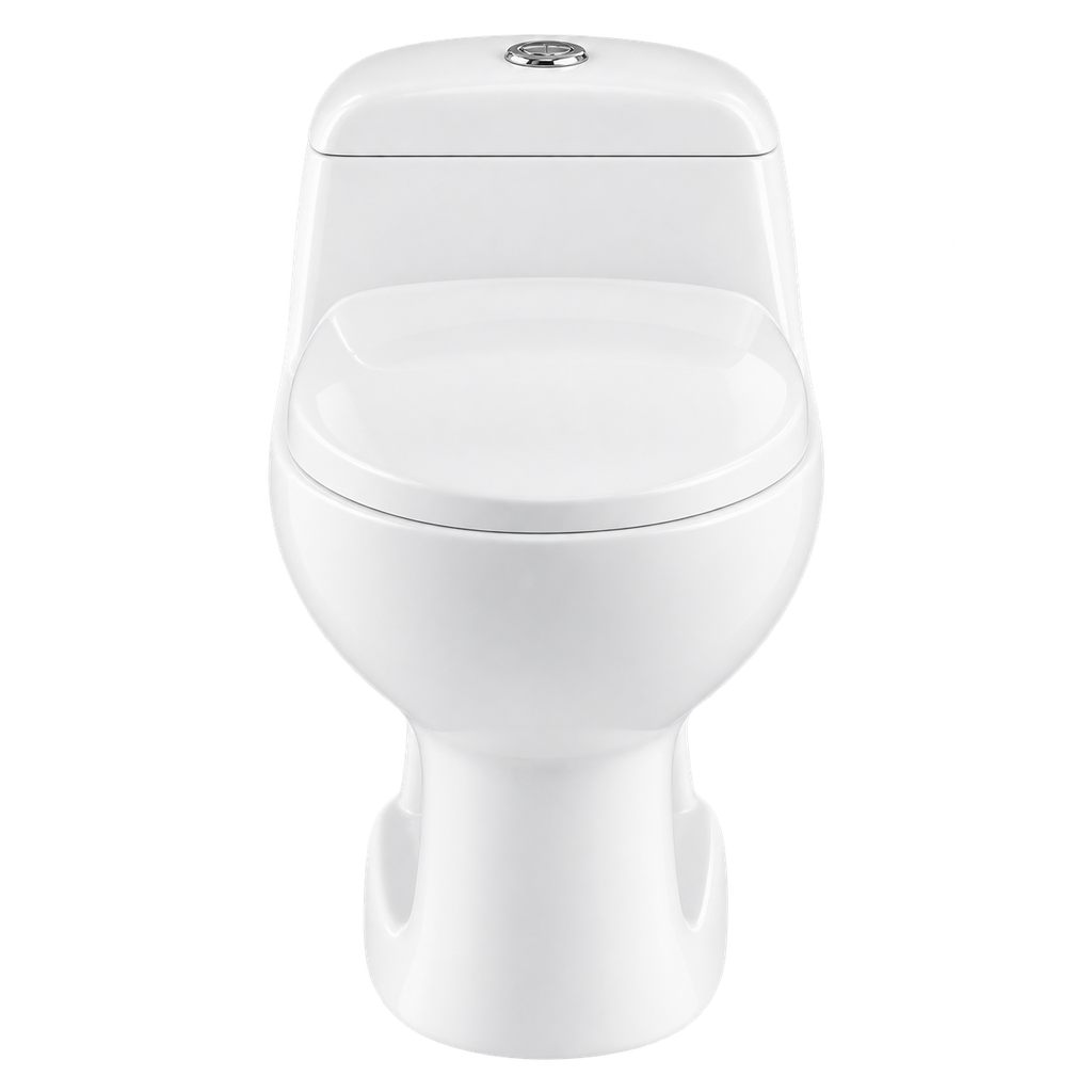 Toilet One Piece White DR-1079 Siphonic