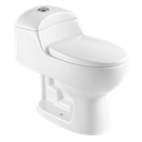 Toilet One Piece White DR-1079 Siphonic