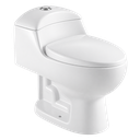 Toilet One Piece White DR-1079 Siphonic