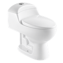 Toilet One Piece White DR-1079 Siphonic