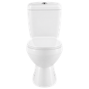 Toilet Two Piece White DR-224 Washdown