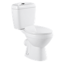 Toilet Two Piece White DR-224 Washdown