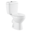 Toilet Two Piece White DR-224 Washdown