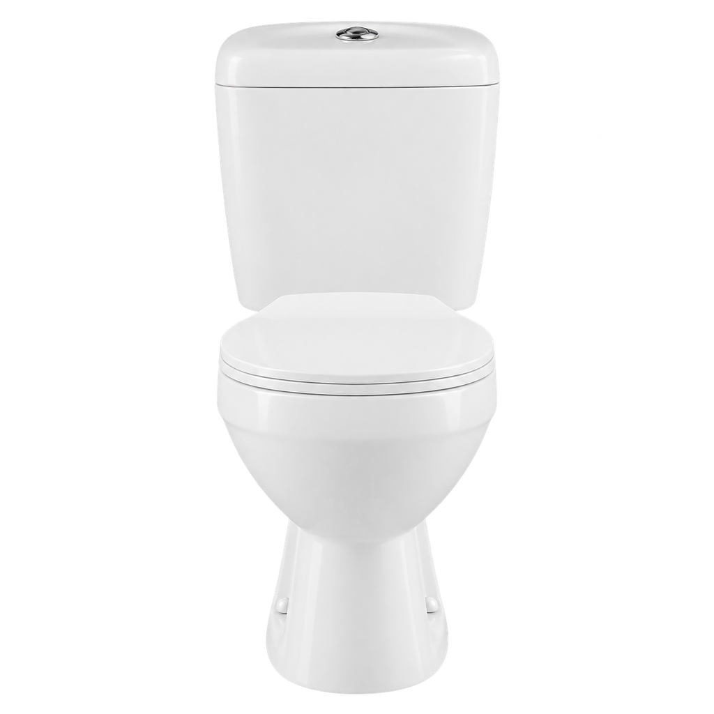 Toilet Two Piece White DR-224 Washdown