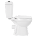 Toilet Two Piece White DR-224 Washdown