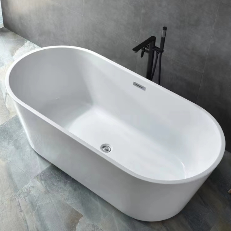 Freestanding Bathtub HSG-1201 White 1700