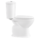 Toilet Two Piece White DR-237 Washdown