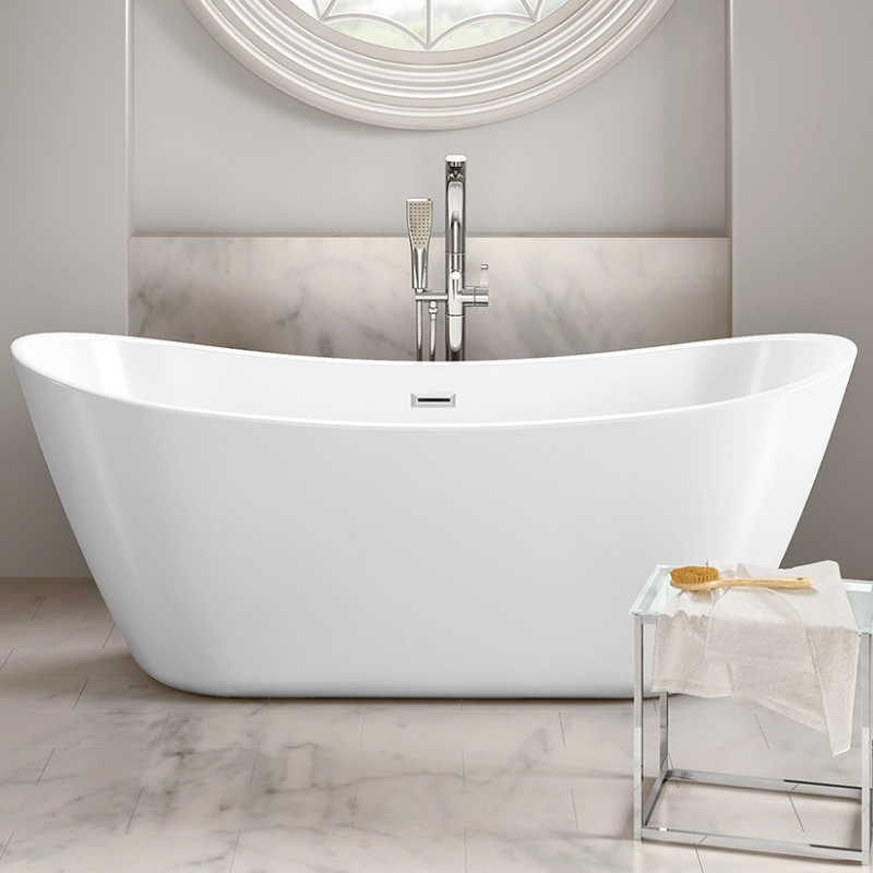 Freestanding Bathtub HSG-1202 White 1700