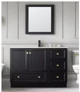 Floor Mount Vanity MD002 W/MIRROR