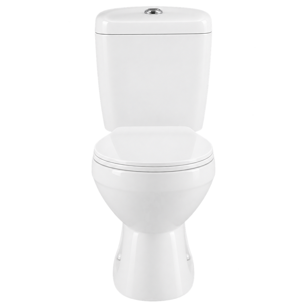 Toilet Two Piece White DR-224 Washdown