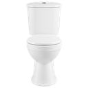 Toilet Two Piece White DR-237 Washdown