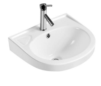 Basin Wall Hung DR-554 White