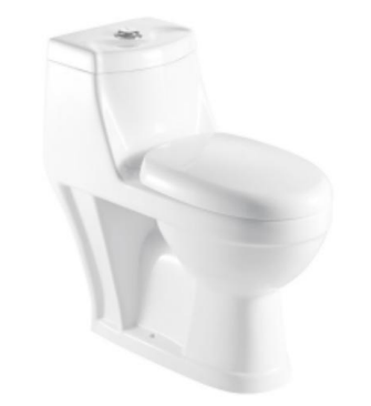[13-DPI-DR-1021-WHT] Toilet One Piece White DR-1021 Washdown