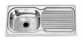 [21-FE-DD405-L-SB-SD] Kitchen Sink L/H DD405-L