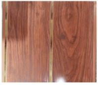 [50-JH-P046G-BG] Ceiling Panel Brown With 1 Groove - Gold