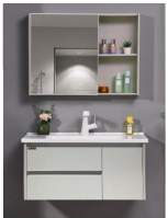 [11-ZS-VAN-SW017-800] Wall Mount Vanity SW017 W/MIRROR 800