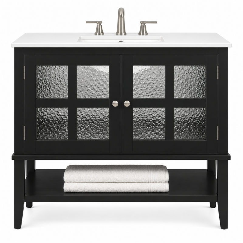 [11-ZS-VAN-CD002-600] Floor Mount Vanity CD002 600