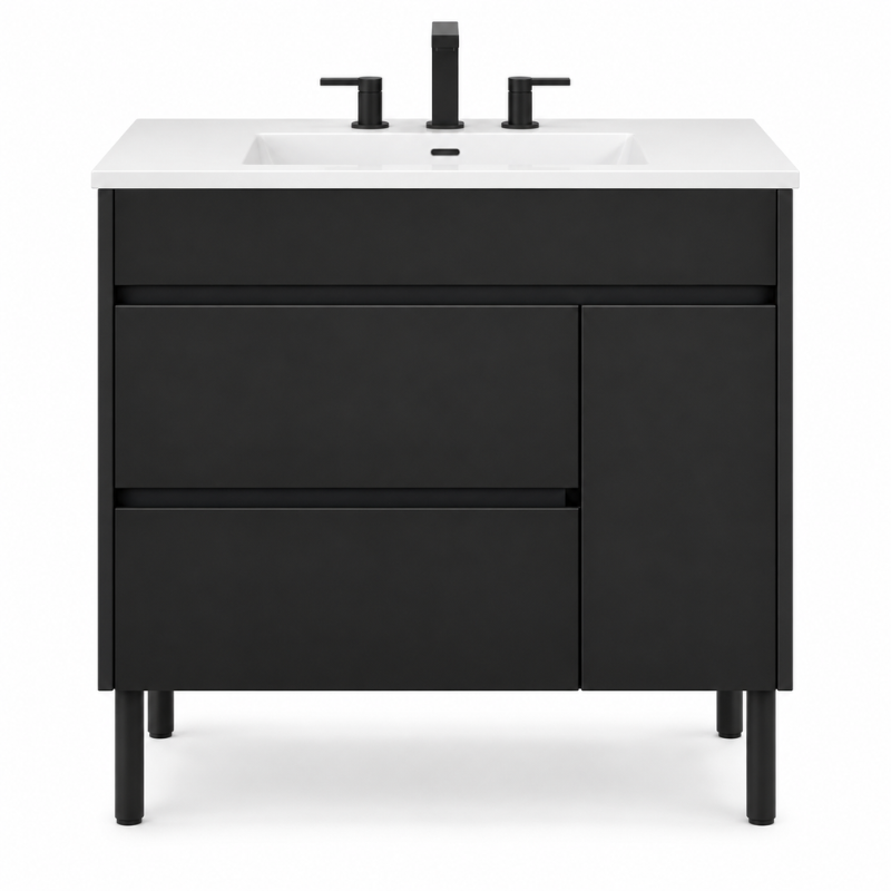 [11-ZS-VAN-CD007-800] Floor Mount Vanity CD007