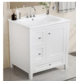 [11-ZS-VAN-CD008-600] Floor Mount Vanity CD008