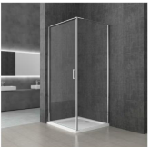 [15-HH-HSL1010-CLR-SLV] Shower Enclosure HSL1010 Clear/Silver