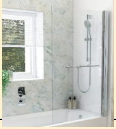 [15-HH-HSL2000-1] Bath Screen HSL2000-1 (Straight Angle)