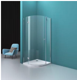 [15-HH-HSL1015-CLR-SLV] Shower Enclosure HSL1015 Clear/Silver