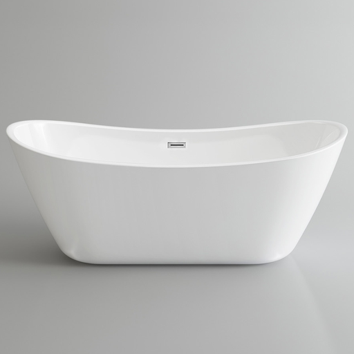[14-HH-HSG-1202-WHT-1700] Freestanding Bathtub HSG-1202 White 1700