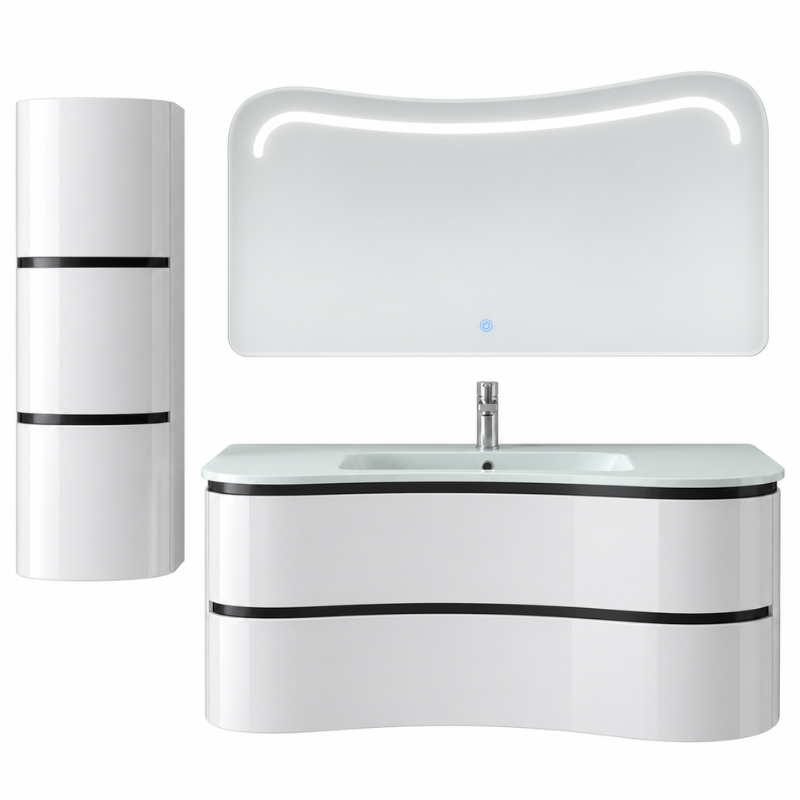 [11-HH-VAN-HS-E1933-1000] Wall Mount Vanity HS-E1933-1000 W/MIRROR