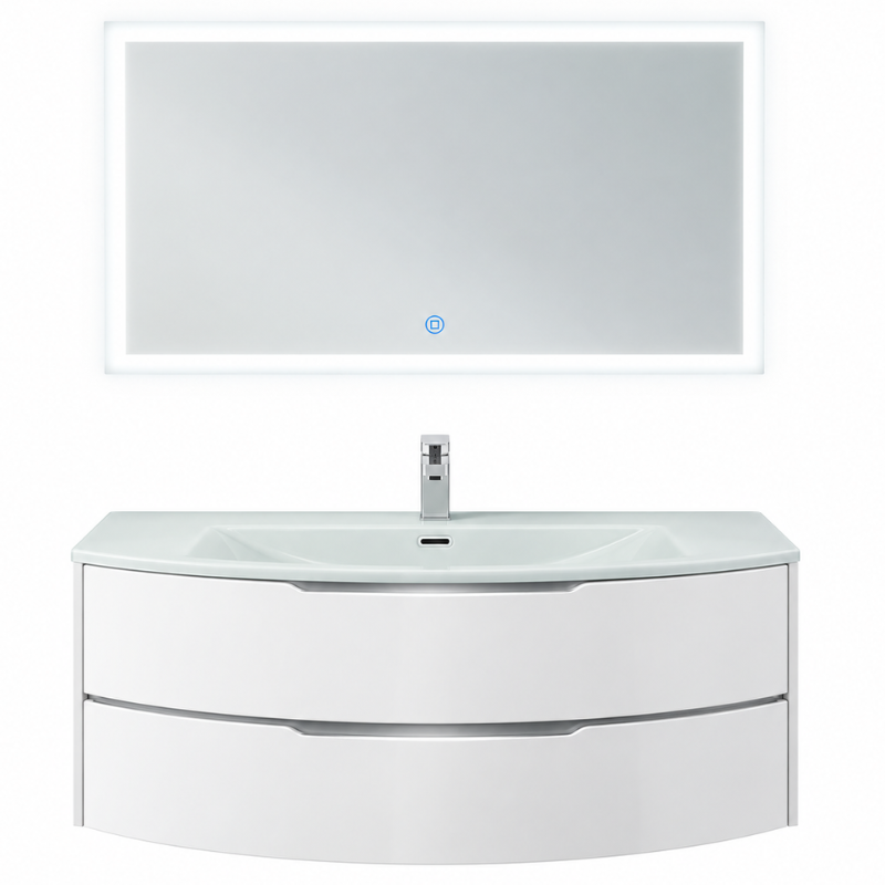 [11-HH-VAN-HS-E1927-900] Wall Mount Vanity HS-E1927-900 W/MIRROR