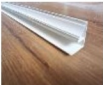 [50-JH-E001S-WS] Ceiling Panel Edge Trim White/Silver E001S
