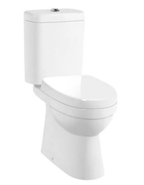 [13-DPI-DR-219-WHT] Toilet Two Piece White DR-219 Washdown