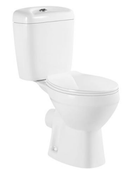 [13-DPI-DR-224-WHT] Toilet Two Piece White DR-224 Washdown