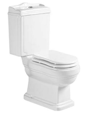 [13-DPI-DR-239-WHT] Toilet Two Piece White DR-239 Washdown