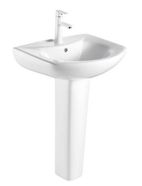 [12-DPI-DR-316P-WHT] Basin & Ped DR-316P White 