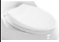 [70-DPI-SEAT-4-RND-WHT] Toilet Seat Cover 4 (Round) DR-1081 