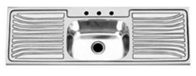 [21-SH-DD1100C-2-DD-SGL] Kitchen Sink DD1100C-2 