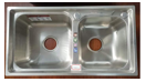 [21-FE-HM7239-DBL] Kitchen Sink HM7239 