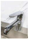 [20-ZS-CF016-PC] Basin Faucet CF016 Polished Chrome 
